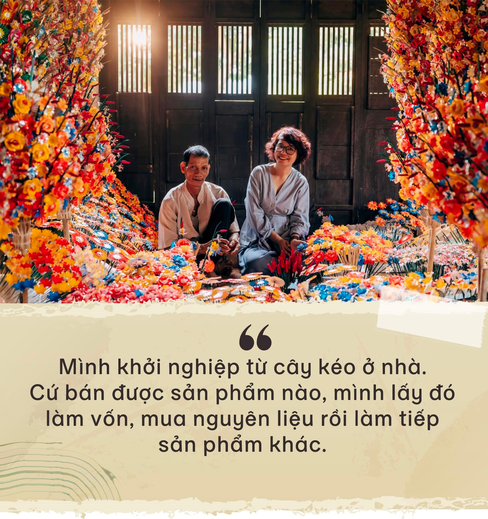 Những bông hoa ở Maypaperflower: Chuyến du lịch về làng nghề 300 tuổi xứ Huế và quyết định startup làm hoa giấy thủ công xuất khẩu của cựu nhân viên ngân hàng- Ảnh 5. Những bông hoa ở Maypaperflower: Chuyến du lịch về làng nghề 300 tuổi xứ Huế và quyết định startup làm hoa giấy thủ công xuất khẩu của cựu nhân viên ngân hàng- Ảnh 5.